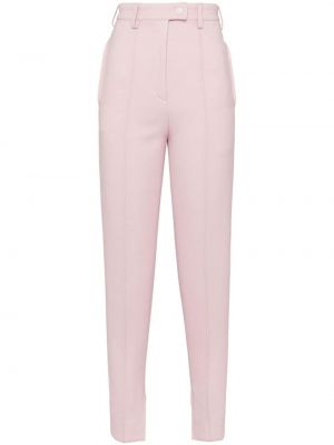 Kalhoty Prada růžové