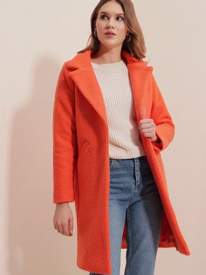 Kabát Bigdart oranžová