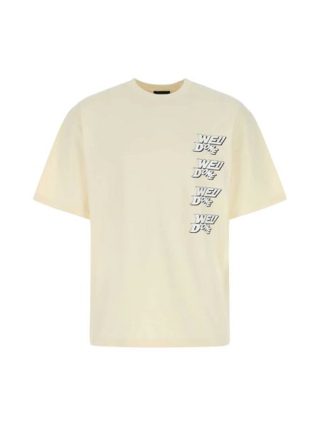 T-shirt We11done beige