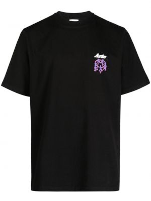 T-shirt mit rundem ausschnitt Arte schwarz