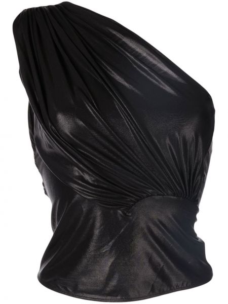 Sukienka midi Rick Owens Lilies - Сzarny
