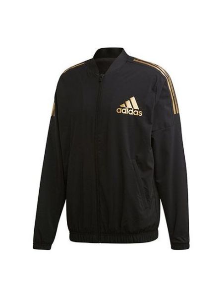 Спортивная повседневная куртка Adidas черная