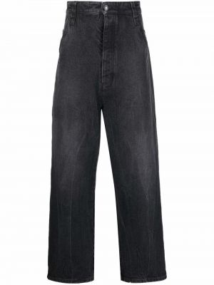 Jeans aus baumwoll ausgestellt Ami Paris schwarz