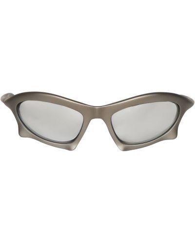 Найлонови слънчеви очила Balenciaga сребристо