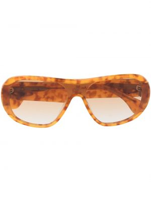 Oversized slnečné okuliare Vivienne Westwood hnedá
