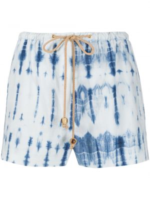 Pantalones cortos con estampado Nanushka azul
