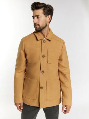 Демисезонная куртка Dreimaster коричневая
