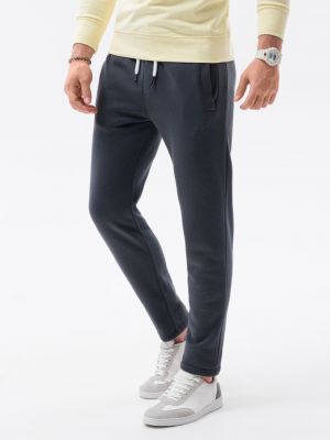 Sportovní kalhoty Ombre Clothing šedé
