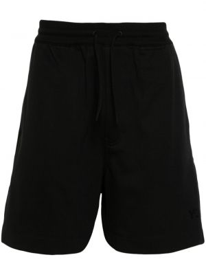 Kratke hlače s printom Y-3 crna