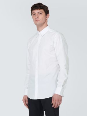 Βαμβακερό πουκάμισο Dolce&gabbana λευκό