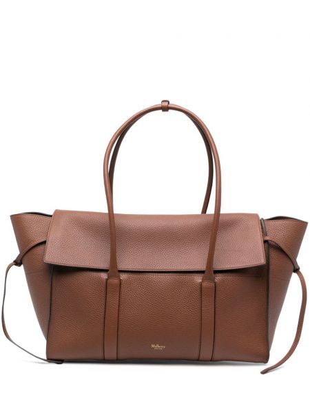 Shopping bag Mulberry brun