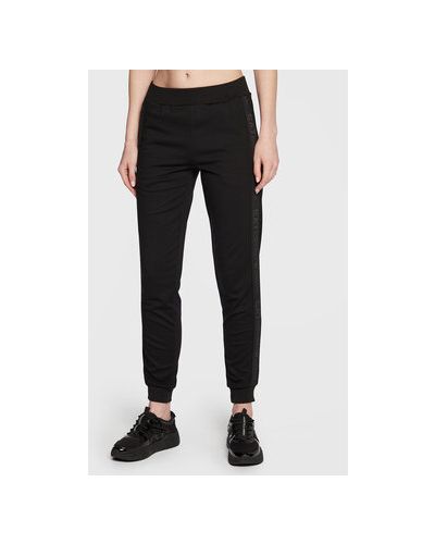 EA7 Emporio Armani Pantaloni trening 6LTP68 TJJMZ 1200 Negru Regular Fit