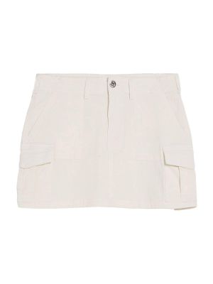 Mini suknja Bershka bijela