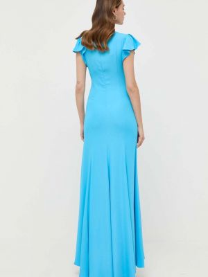 Dlouhé šaty Nissa modré