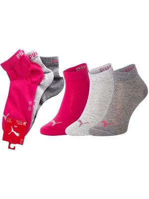Čarape s melange uzorkom Puma ružičasta