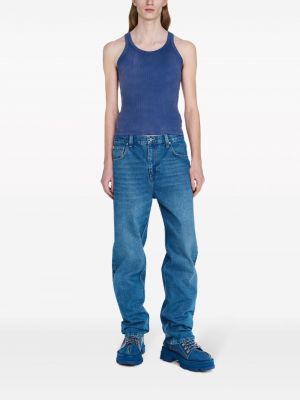 Straight jeans Dion Lee blau