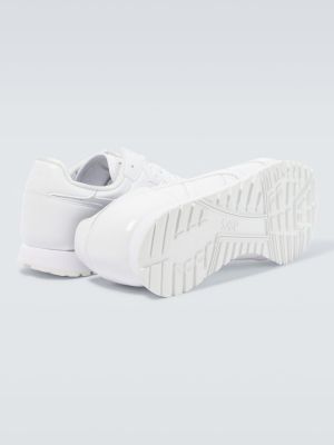Δερμάτινα sneakers Comme Des Garã§ons Shirt λευκό
