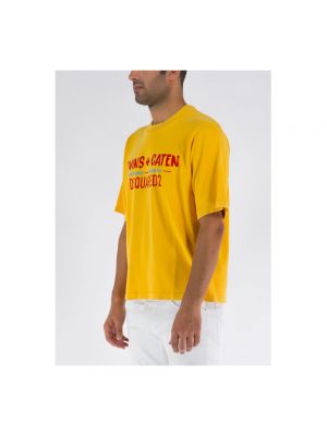 Camisa Dsquared2 amarillo