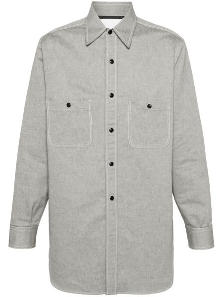 Medvilninė marškiniai Maison Margiela pilka