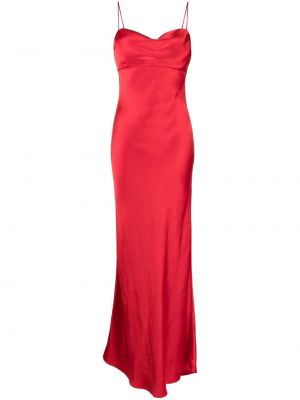 Satenska večernja haljina Rachel Gilbert crvena
