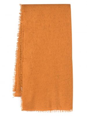 Fular din cașmir tricotate Mouleta portocaliu