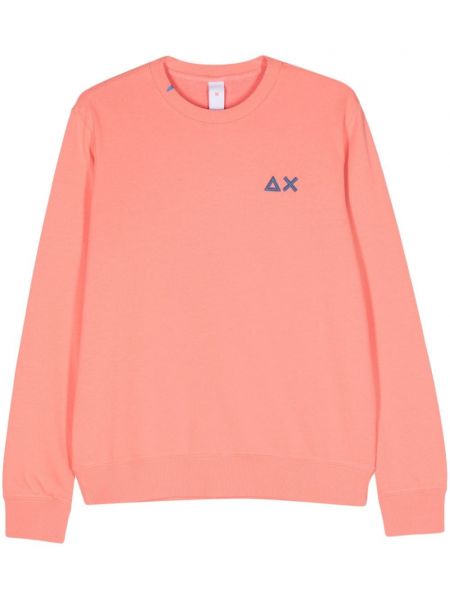 Sweatshirt mit stickerei Sun 68 pink