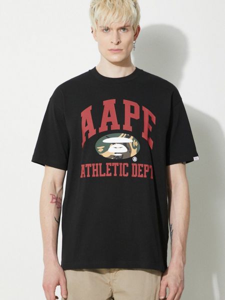 Pamučna majica Aape crna