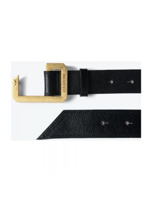 Cinturón de cuero con hebilla Zadig & Voltaire