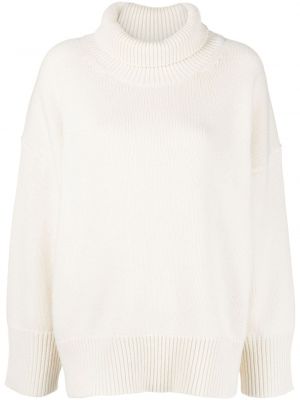 Кашмирен пуловер Chloé бяло
