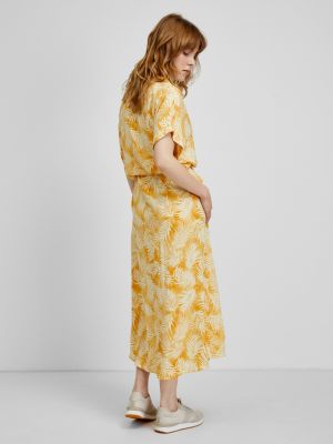Košeľové šaty Rip Curl žltá