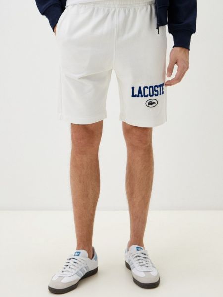 Спортивные шорты Lacoste белые