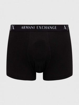 Боксеры Armani Exchange черные