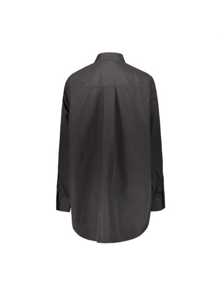 Blusa de algodón con bolsillos Wardrobe.nyc negro