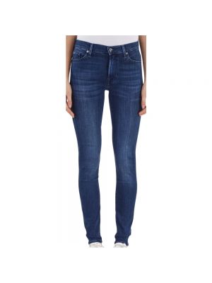 Skinny jeans 7 For All Mankind blau