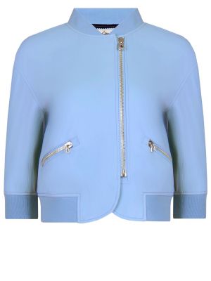 Кожаная куртка Diego M синяя