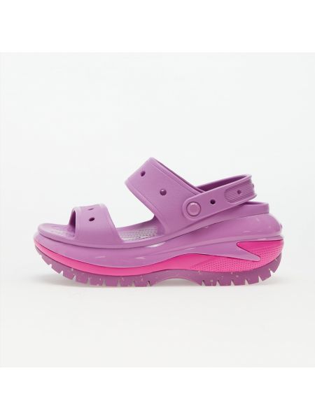 Тапочки Crocs фиолетовые