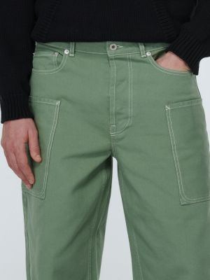 Jeans a vita bassa baggy Kenzo verde
