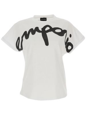Koszulka Emporio Armani biała