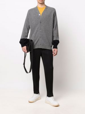 Cardigan en tricot Comme Des Garçons Shirt gris