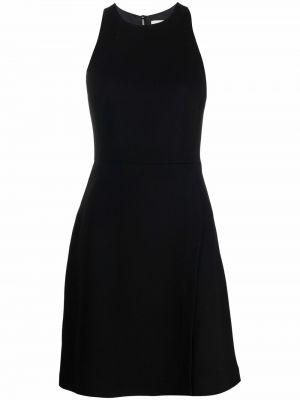 Černé večerní šaty bez rukávů s kulatým výstřihem L'autre Chose