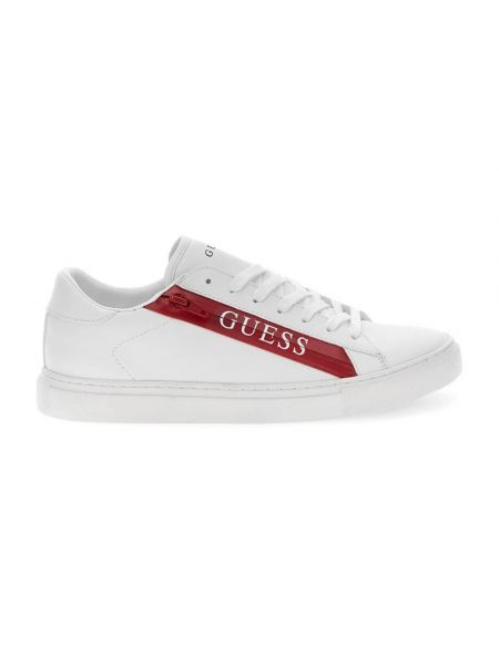 Sneakersy z nadrukiem Guess białe