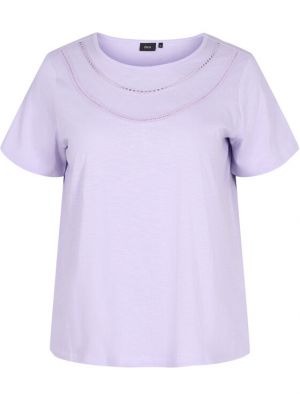 Priliehavé tričko Zizzi fialová