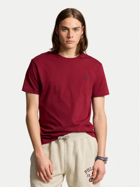 Tricou slim fit Polo Ralph Lauren roșu