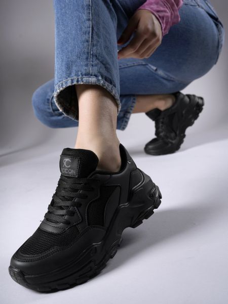 Sneakersy Riccon czarne