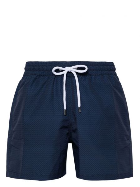 Shorts à imprimé Frescobol Carioca bleu