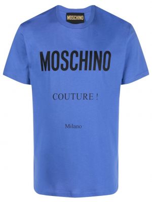 T-shirt Moschino blå