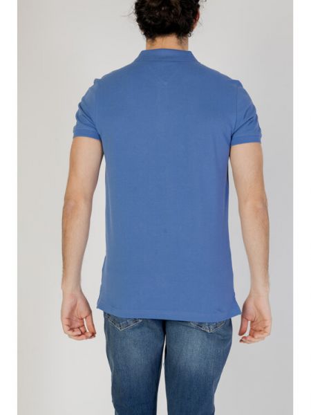 Polo majica slim fit Tommy Jeans plava