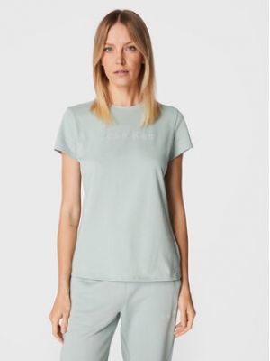 Calvin Klein Performance T-Shirt 00GWS2K142 Zelená Regular Fit