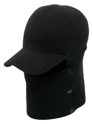 Плетена вълнена шапка с козирки Reebok Special Items черно