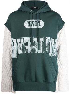 Hoodie Five Cm verde